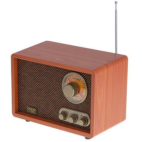 Radio Adler Ad 1171 Retro With Bluetooth, Brown