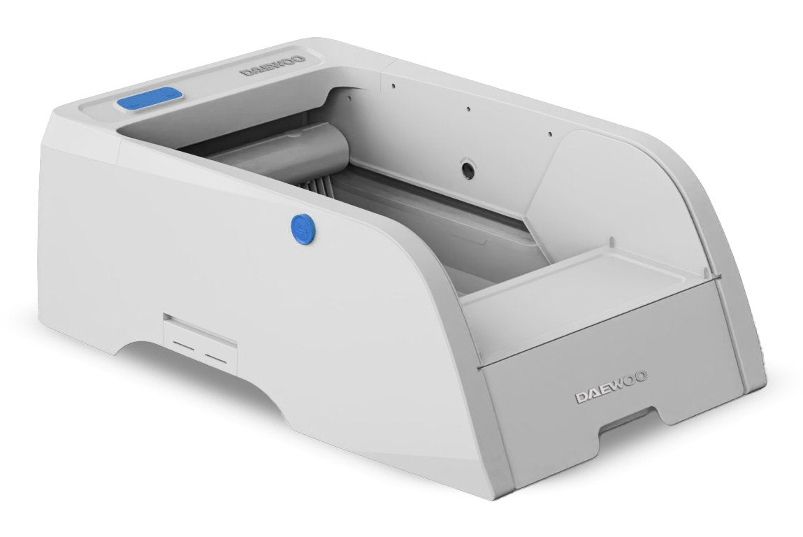 Daewoo D-Hipc102w Bandeja Higiénica Para Perro Y Gato Arenero Con Limpieza Automática Gris