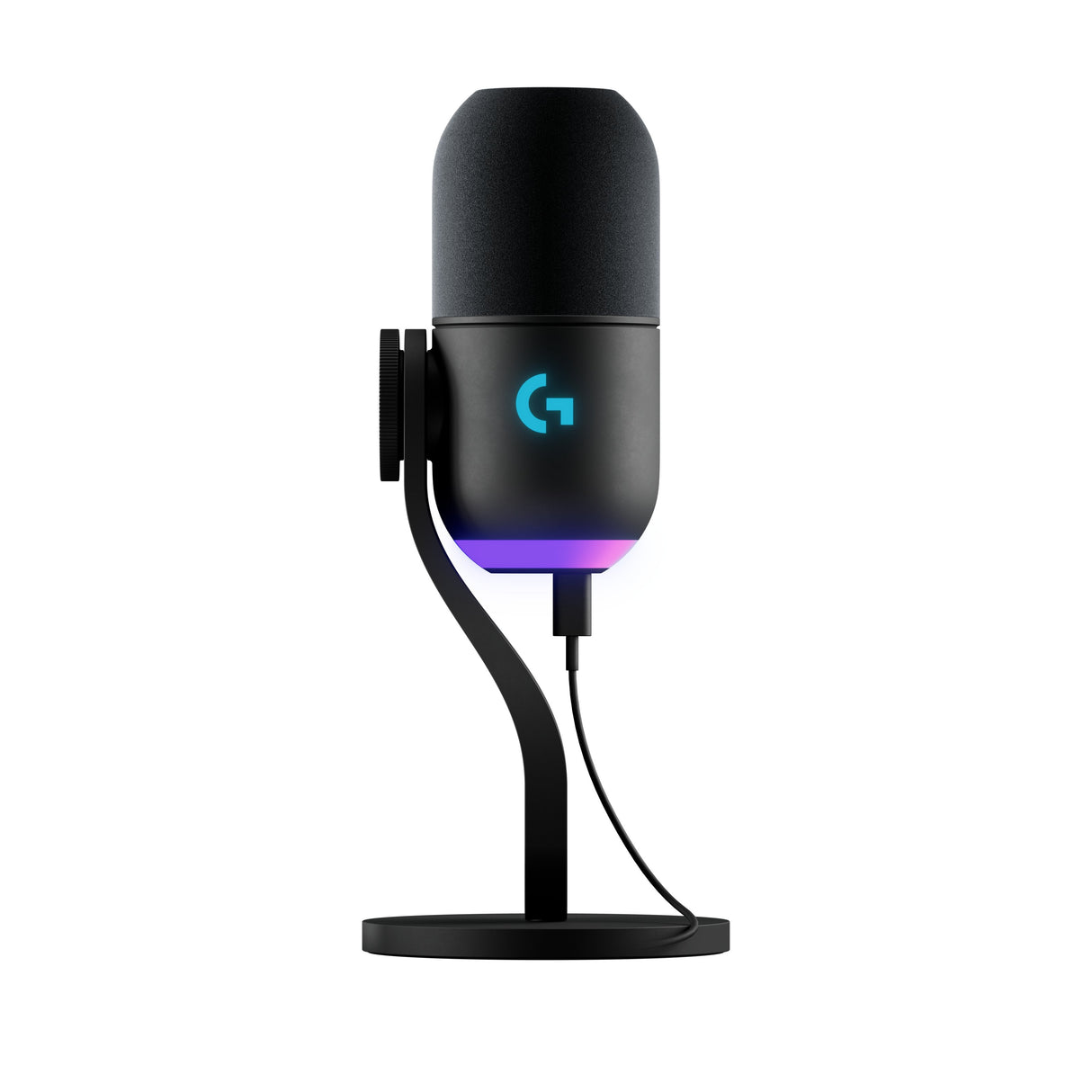 Micrófono Logitech G Yeti Gx   De Superficie Para Mesa Negro