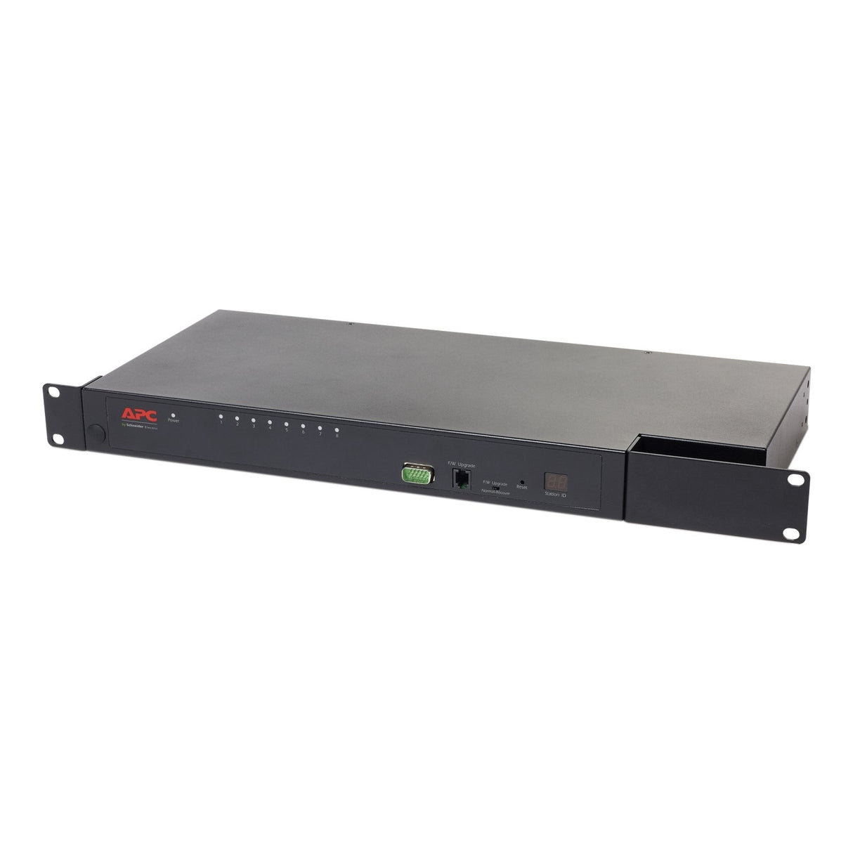 EAN 0731304285502 - APC KVM0108A interruptor KVM Montaje en rack Negro imagen 1