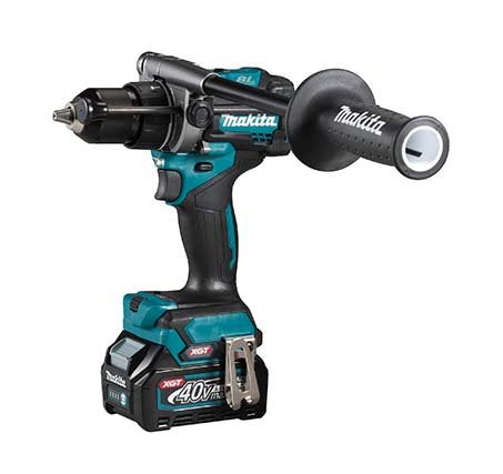 Taladro Combinado Inalambrico Makita Xgt Hp001gz 40vmax (Azul/Negro, Sin Batería Ni Cargador)