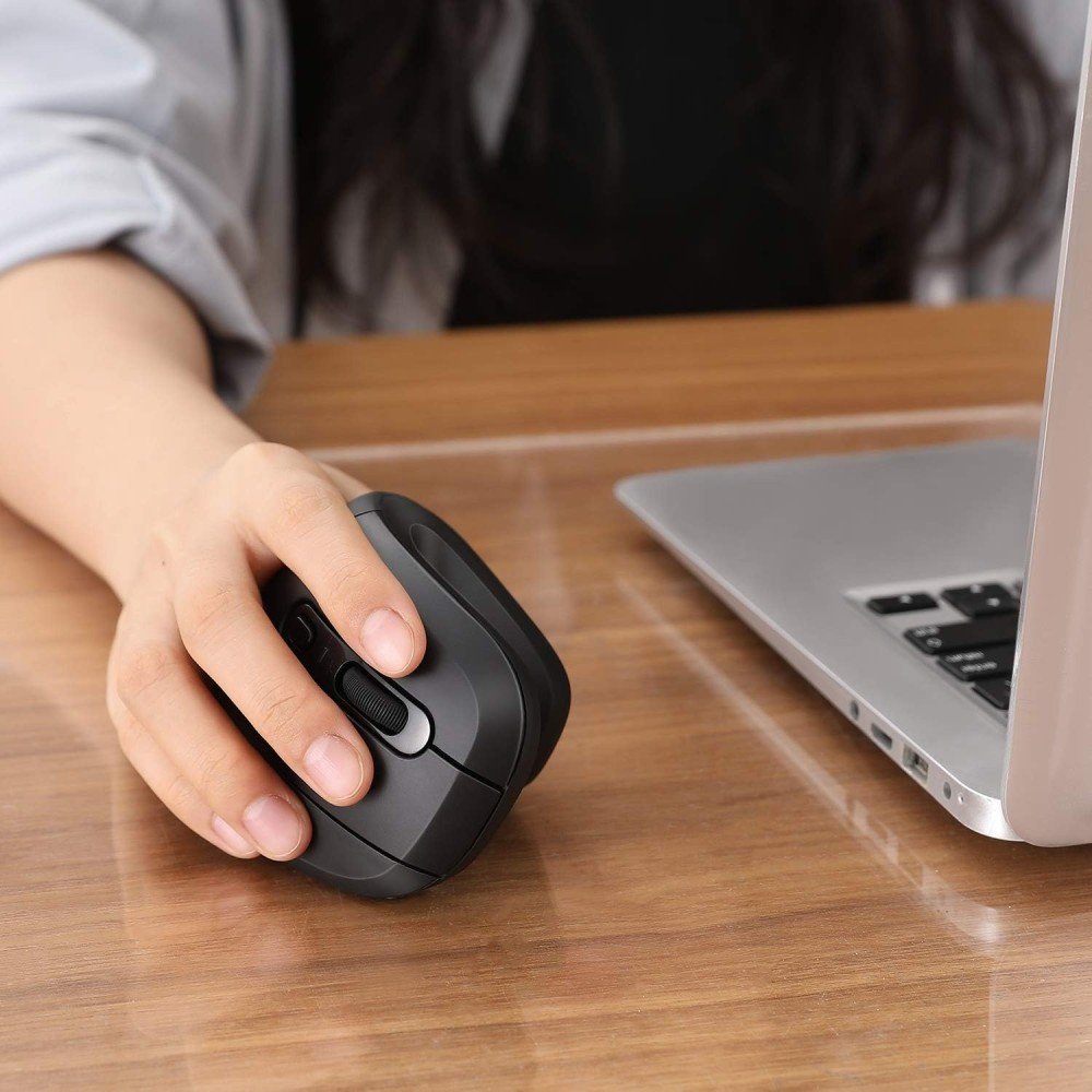 EAN 8059018369205 - Techly IM 1100-VM-B ratón Médico mano derecha RF inalámbrico Óptico 3200 DPI imagen 8