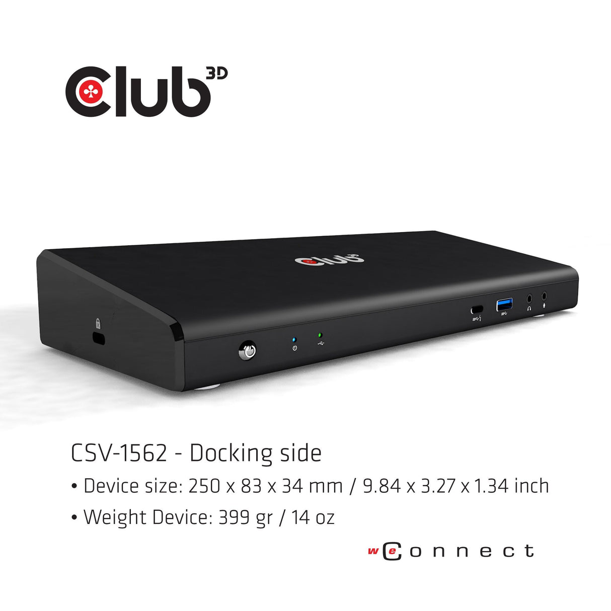 EAN 8719214471293 - CLUB3D CSV-1562 base para portátil y replicador de puertos Acoplamiento USB 3.2 Gen 1 (3.1 Gen 1) Type-C imagen 4