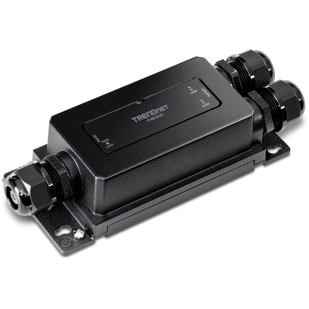 EAN 0710931162394 - Trendnet TI-BE200 ampliador de red Transmisor y receptor de red Negro 10, 100, 1000 Mbit/s imagen 1