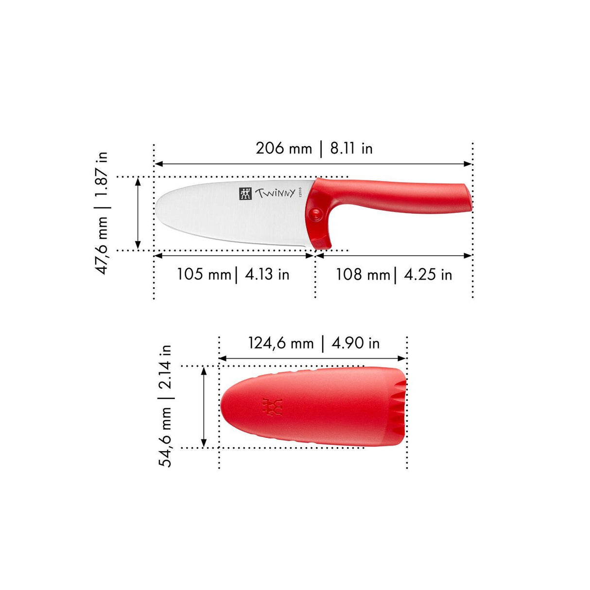 EAN 4009839546884 - ZWILLING TWINNY Acero inoxidable 1 pieza(s) Cuchillo de chef imagen 4
