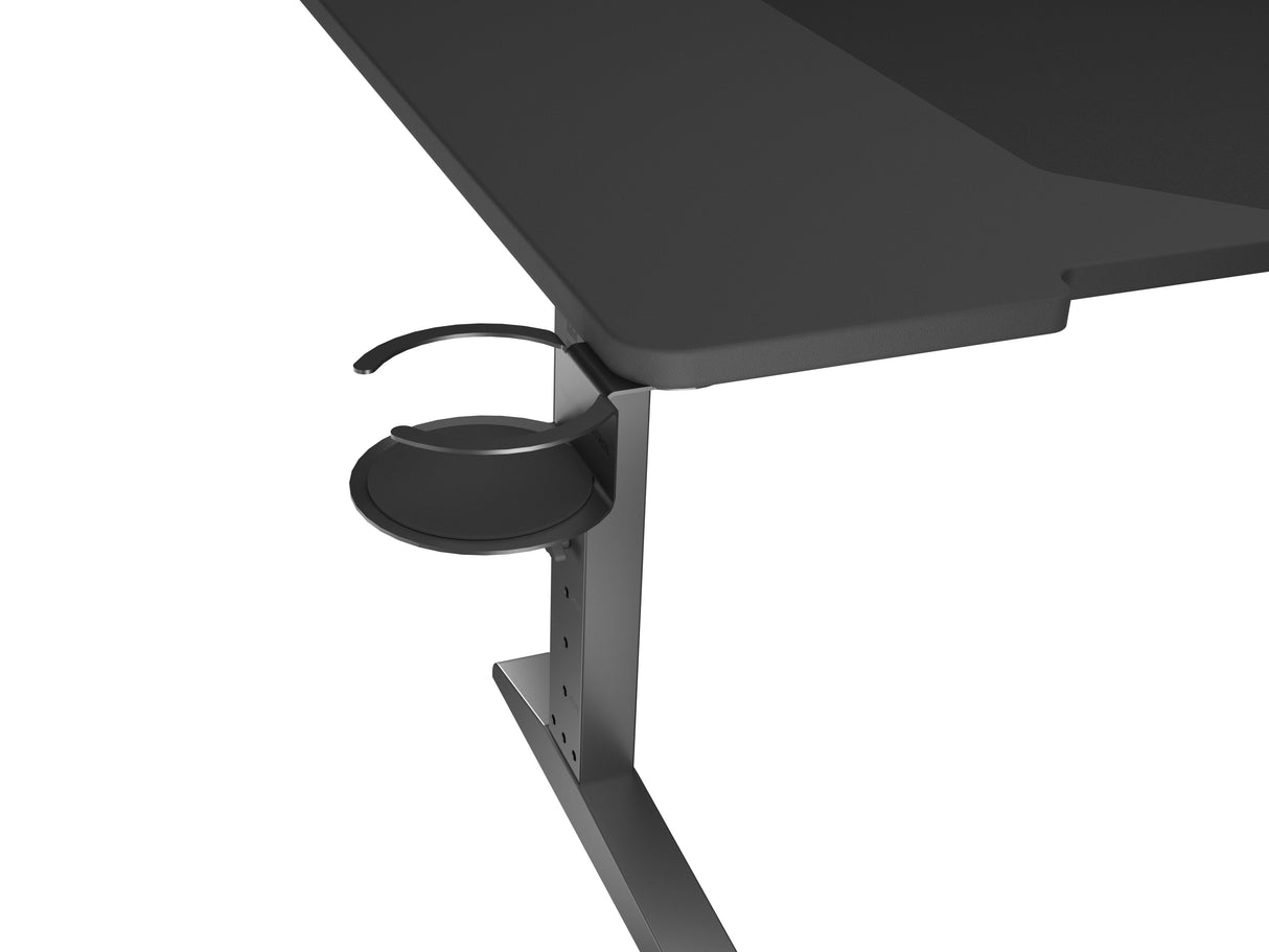 Mesa Gaming Genesis Holm Modular 140 Rgb Negro 140x75 Cm