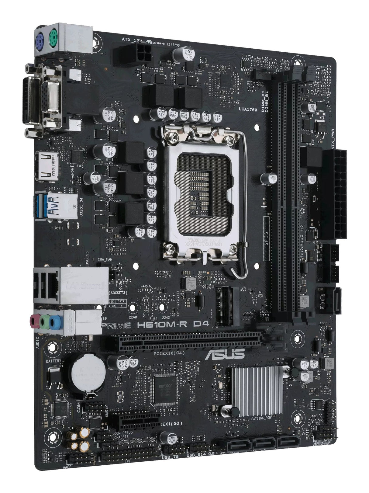 EAN 4711081758372 - ASUS PRIME H610M-R D4 Intel H610 LGA 1700 micro ATX imagen 2