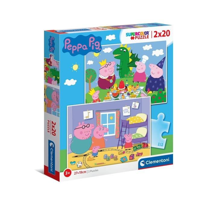 Clementoni Puzzle Peppa Pig 2x20pzs