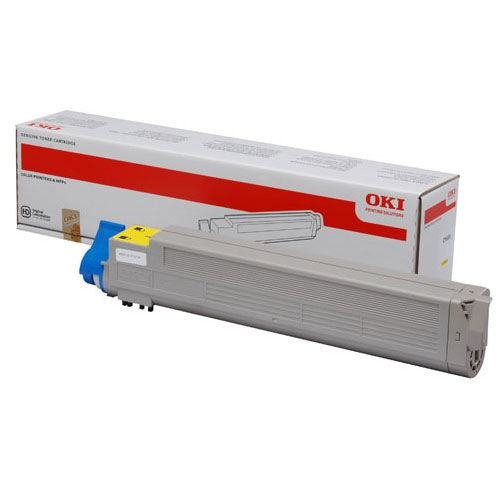 Toner Original Oki C9655 Amarillo - 43837129