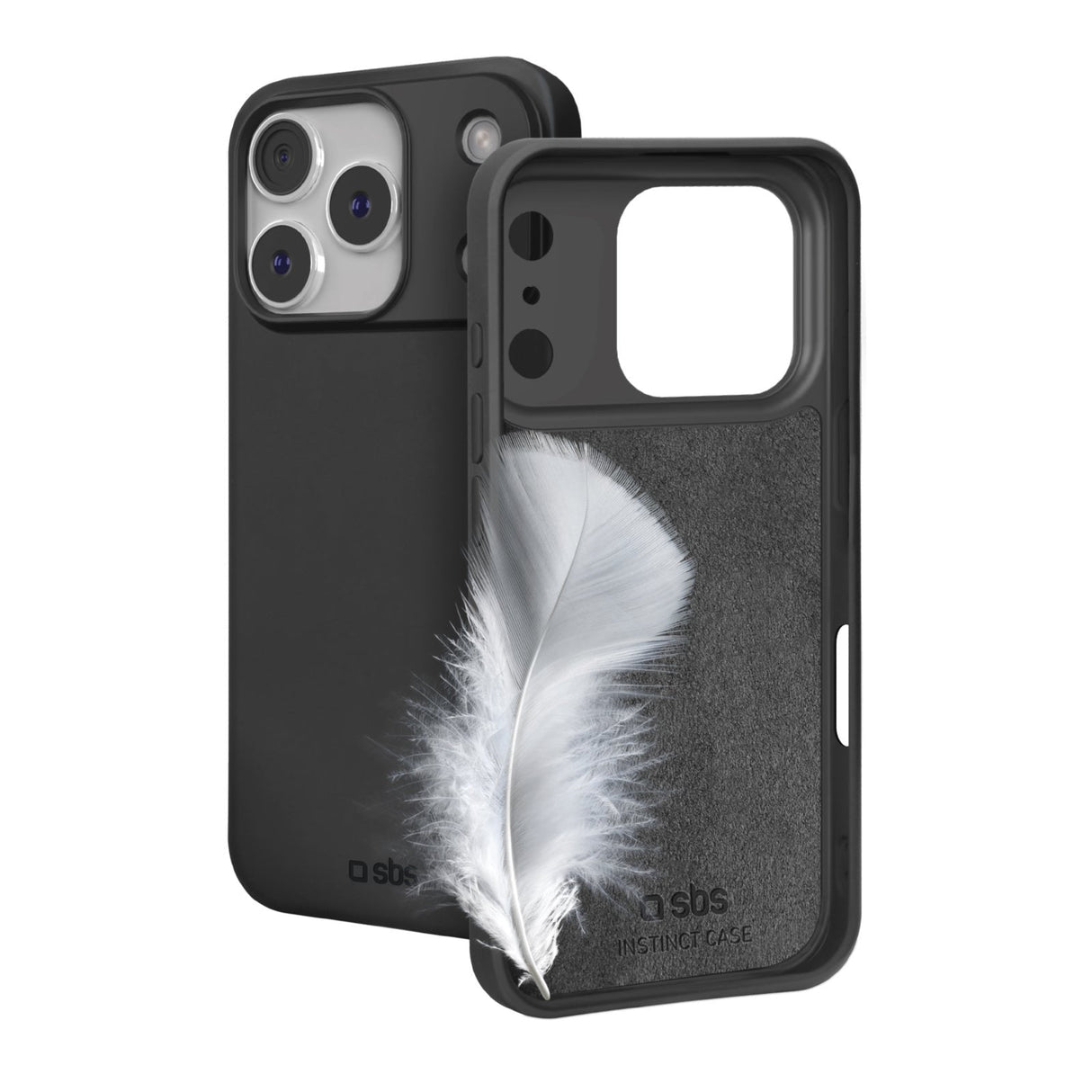 Sbs Instinct Cover Iphone 17 Pro Schwarz
