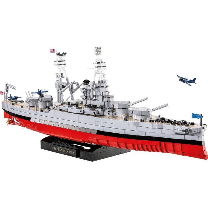 Juguete De Construcción Cobi Pennsylvania Class Battleship - Executive Edition, Escala 1:300 Cobi-4842