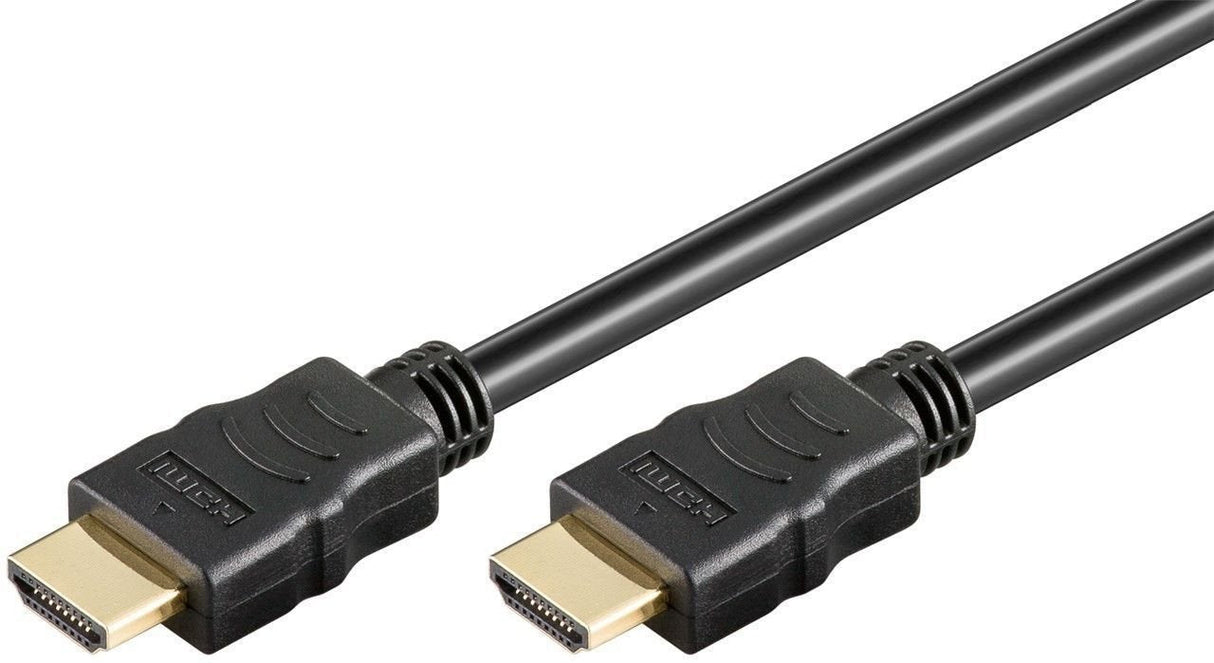 Cable Hdmi A-A 1 Metros Negro 4k 60hz Resolución Máx. Hdtv: 3840 X 2160 Píxeles, 60 Hz