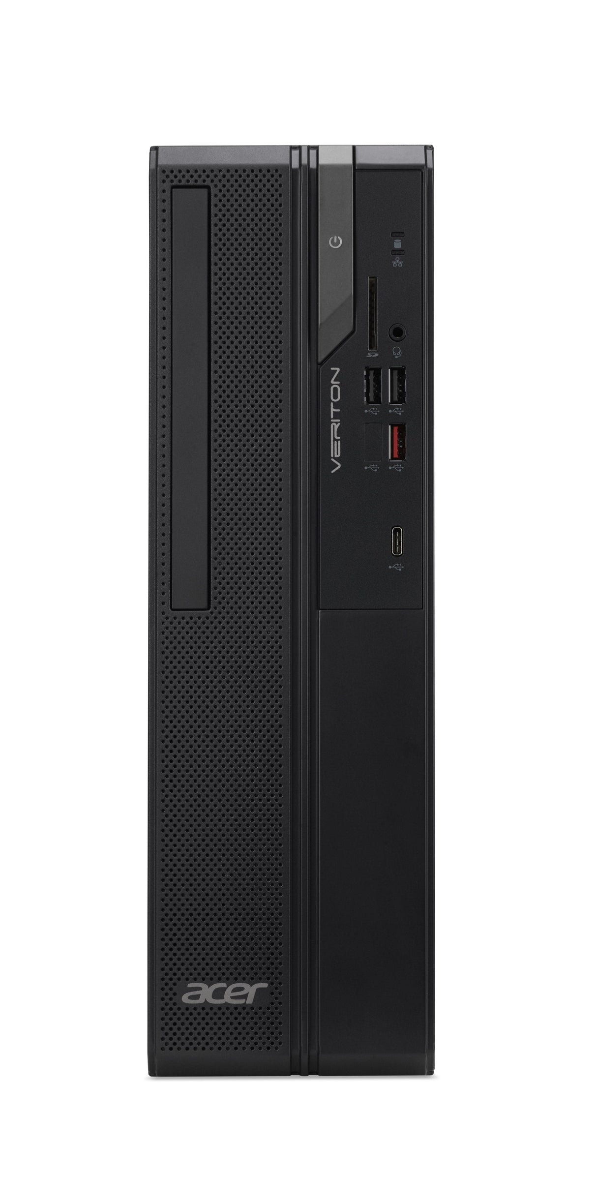 Pc Acer Veriton X2 Vx2735g Torre Compacta Core Ultra 7 265 / Hasta 5.3 Ghz Ram 16 Gb Ssd 512 Gb Intel Graphics Gigabit Ethernet Ieee 802.11ax (Wi-Fi 6) Bluetooth 5.4 Ieee 802.11be (Wi-Fi 7) Win 11 Pro Monitor: Ninguno