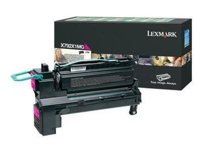EAN 0734646251600 - Lexmark X792X1MG cartucho de tóner 1 pieza(s) Original Magenta imagen 1