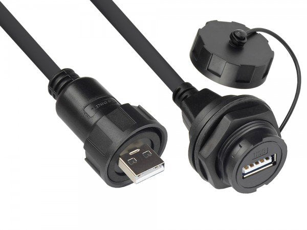 Good Connections Industrie-Einbauverlängerung S4-Usb 2.0 1m
