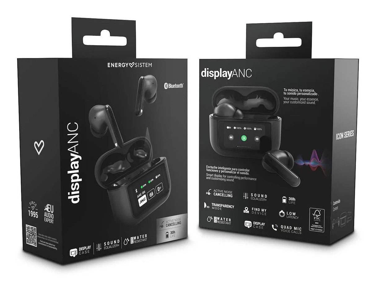 EAN 8432426459179 - Energy Sistem Display ANC Auriculares True Wireless Stereo (TWS) Dentro de oído Llamadas/Música USB Tipo imagen 7