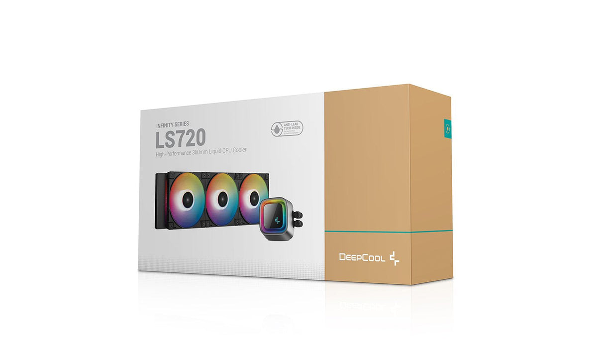 EAN 6933412727477 - DeepCool LS720 Procesador Sistema de refrigeración líquida todo en uno 12 cm Negro 1 pieza(s) imagen 9