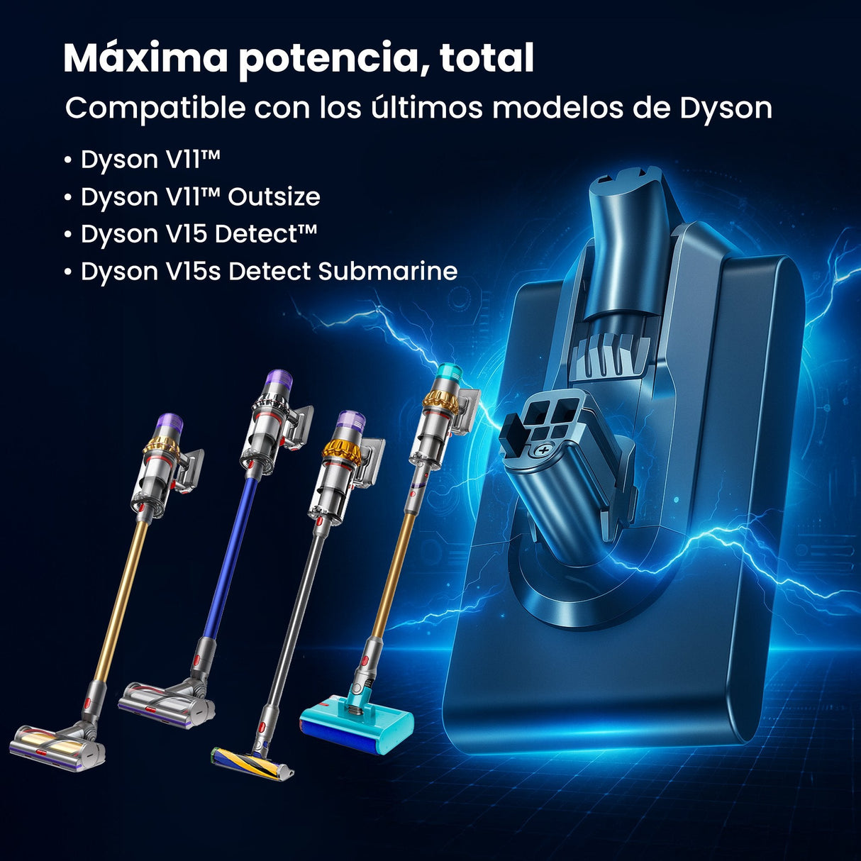 Bateria Dyson, V11 (Click Type) 25.2v 4000mah