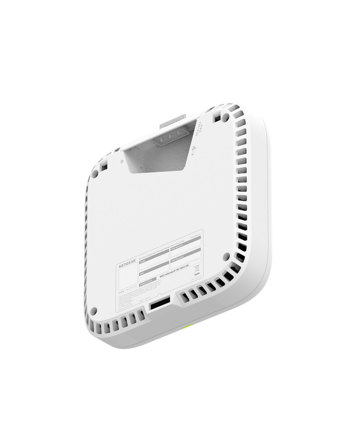 Netgear Business Wbe718 - Accesspoint - Wi-Fi 7 - Wi-Fi 6 - Wi-Fi 7 - 2.4 Ghz, 5 Ghz, 6 Ghz - Cloud-Verwaltet - Wand- Deckenmontage