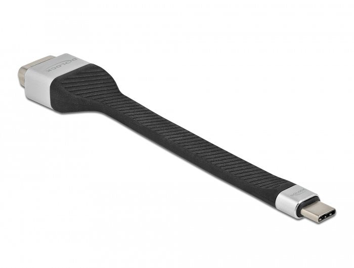 Delock Fpc Flachbandcable Usb Tipo-C A Vga (Dp Alt Mode) 13 Cm