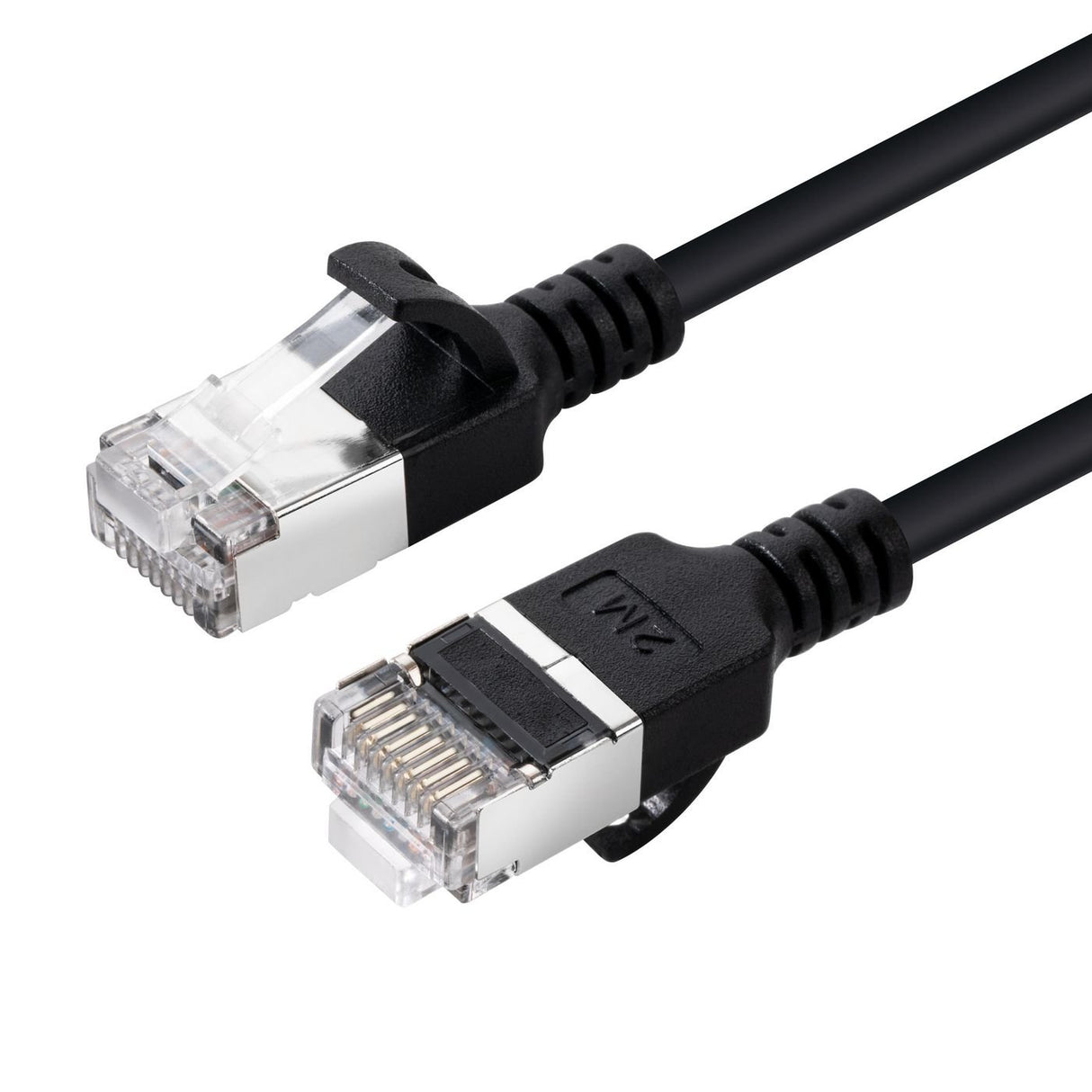 EAN 5715063027899 - Microconnect V-FTP6A01S-SLIM cable de red Negro 1 m Cat6a U/FTP (STP) imagen 1