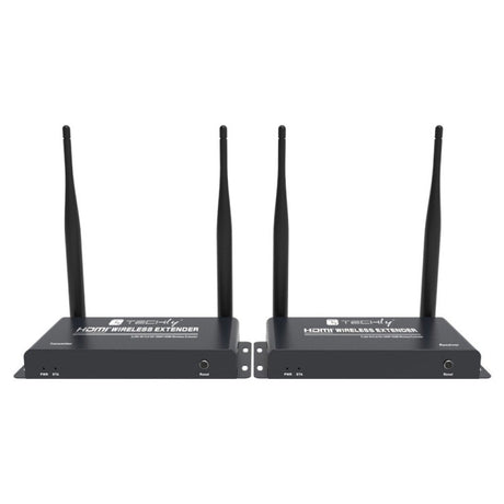 EAN 8059018365610 - Techly IDATA HDMI-WL212 extensor audio/video Transmisor y receptor de señales AV Negro imagen 3