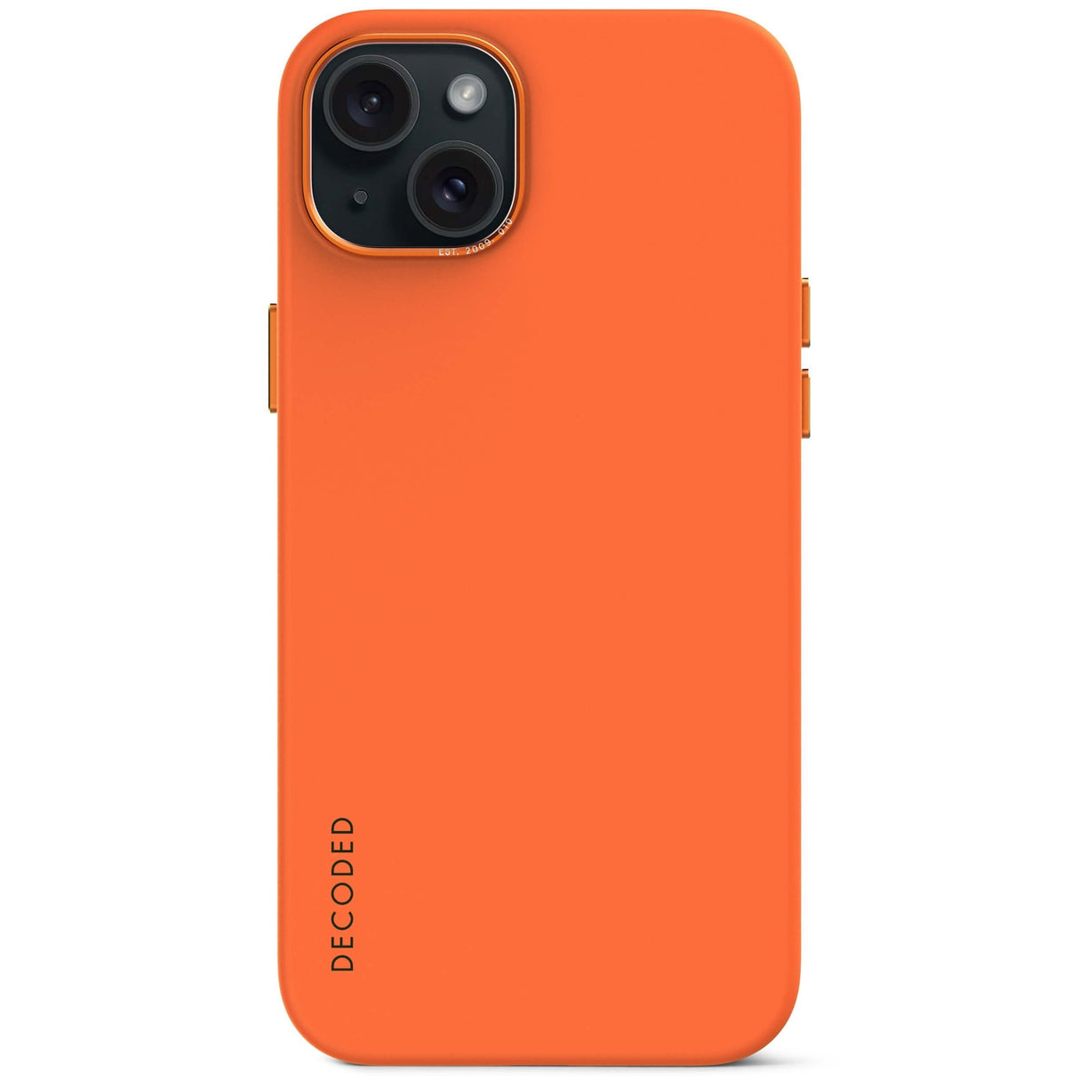 Decoded Antimicrobial Silicone Backcover Iphone 15 Plus Apricot