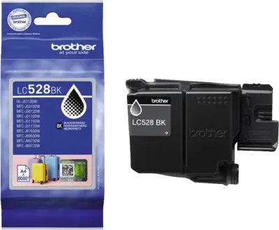 Brother Cartucho Dtinta Negra Alta Capacidad De 6.000 Pages Projet Para J4xxx J5xxx J6xxx