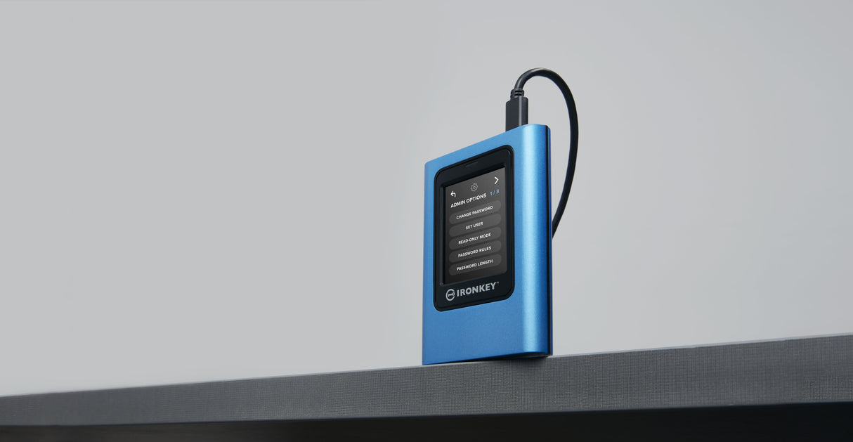 EAN 740617341416 - Kingston Technology IronKey Vault Privacy 80 3,84 TB USB Tipo C 3.2 Gen 1 (3.1 Gen 1) Azul imagen 14