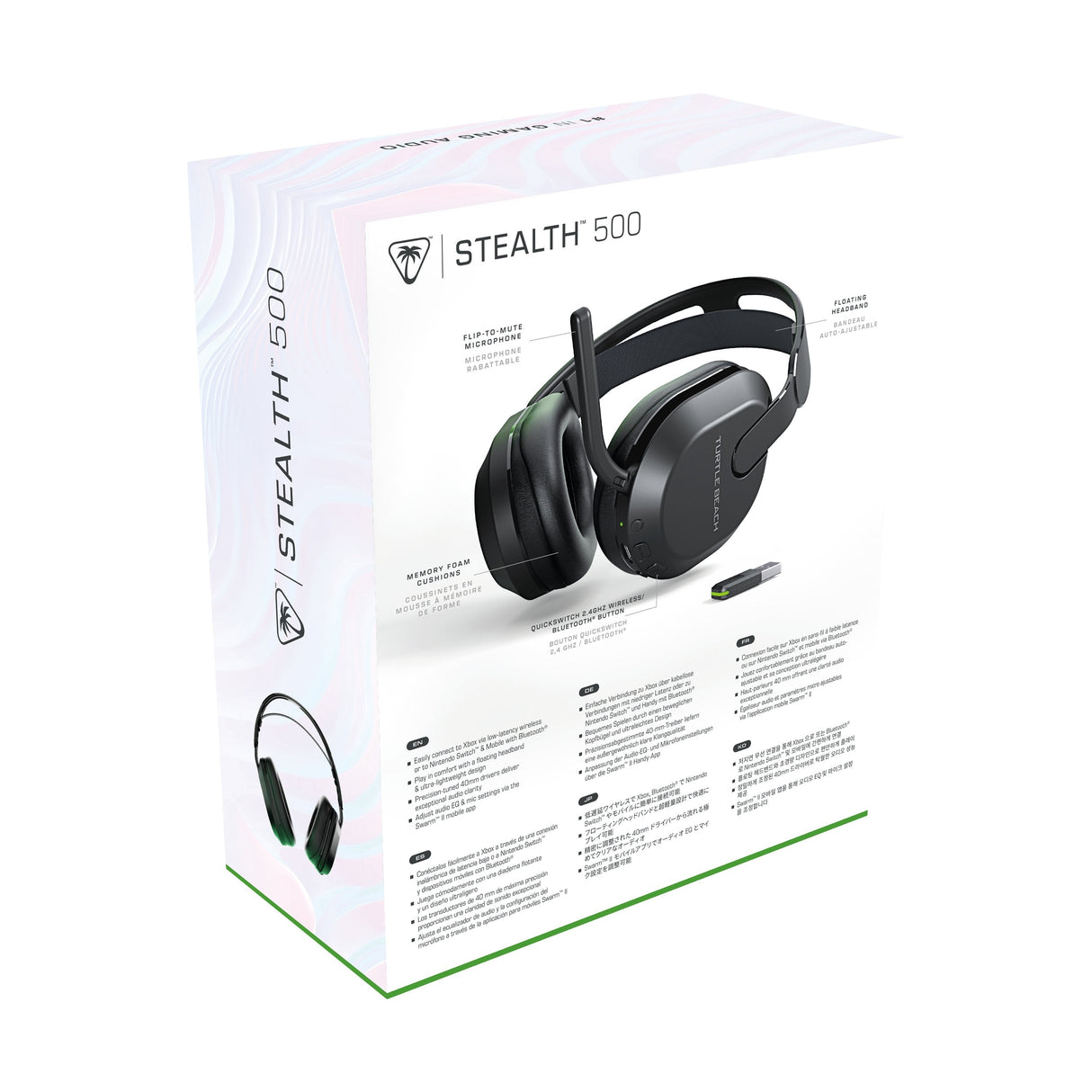 EAN 0731855021048 - Turtle Beach Stealth 500 Auriculares Inalámbrico Diadema Juego Bluetooth Negro imagen 12