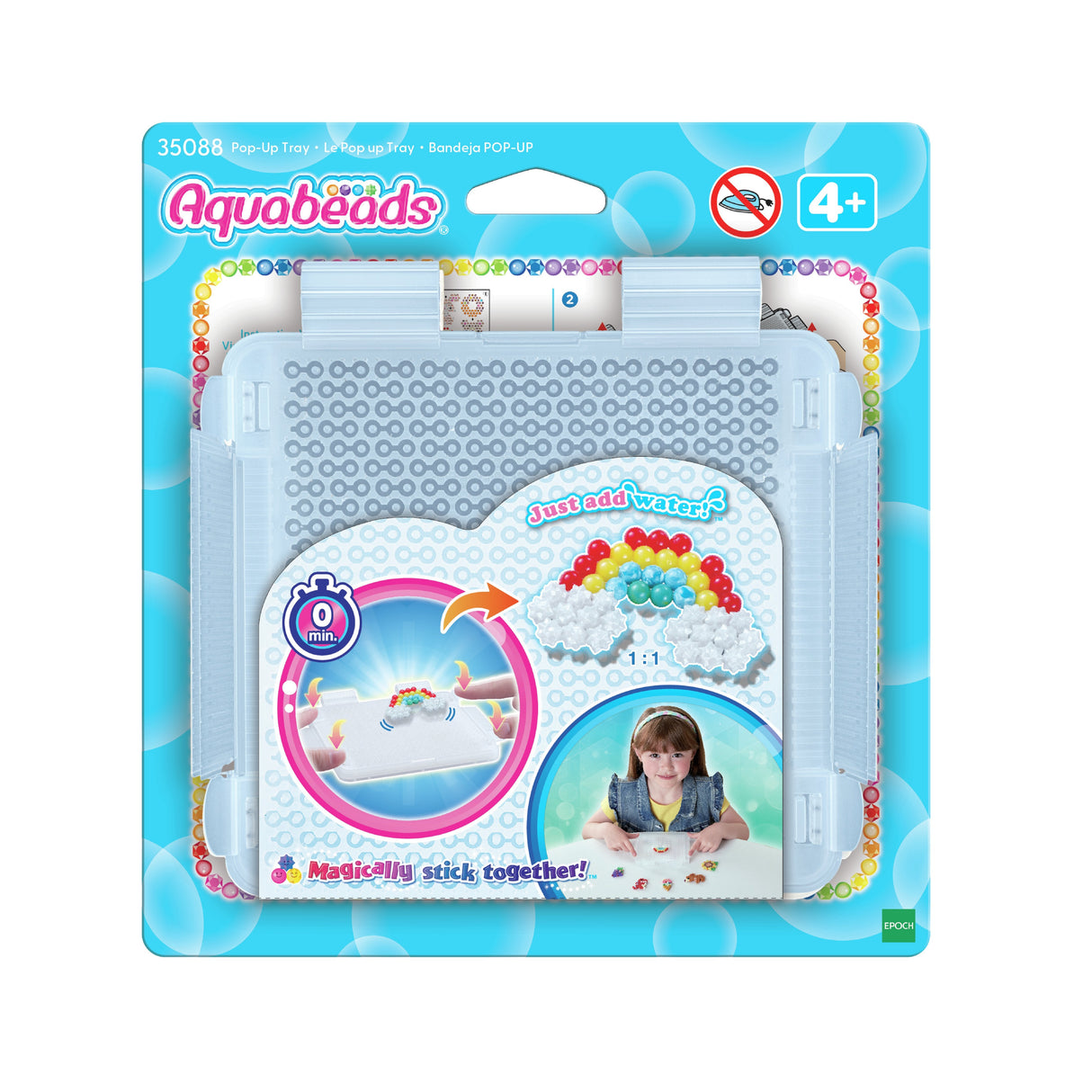Epoch Aquabeads - Perlen Pop-Up Bastelplatte 35088