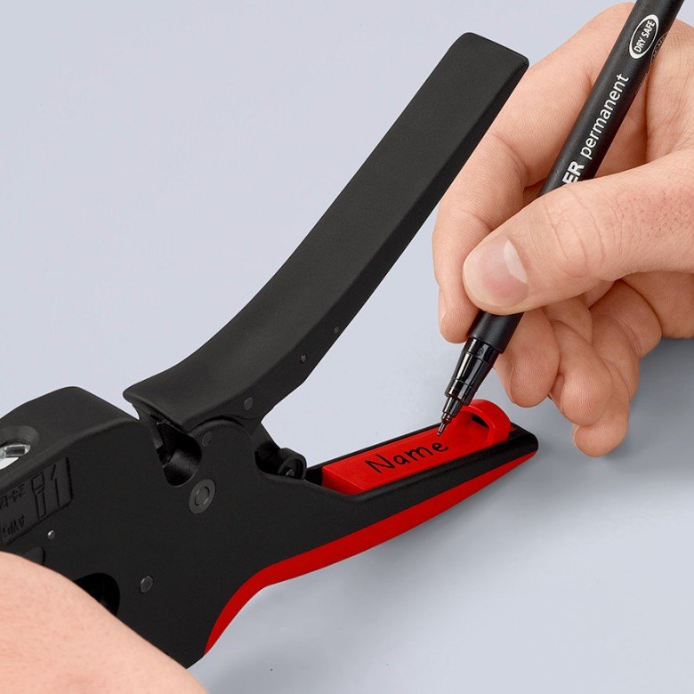 EAN 4003773088592 - Knipex 12 72 190 pelacable Negro, Rojo imagen 11