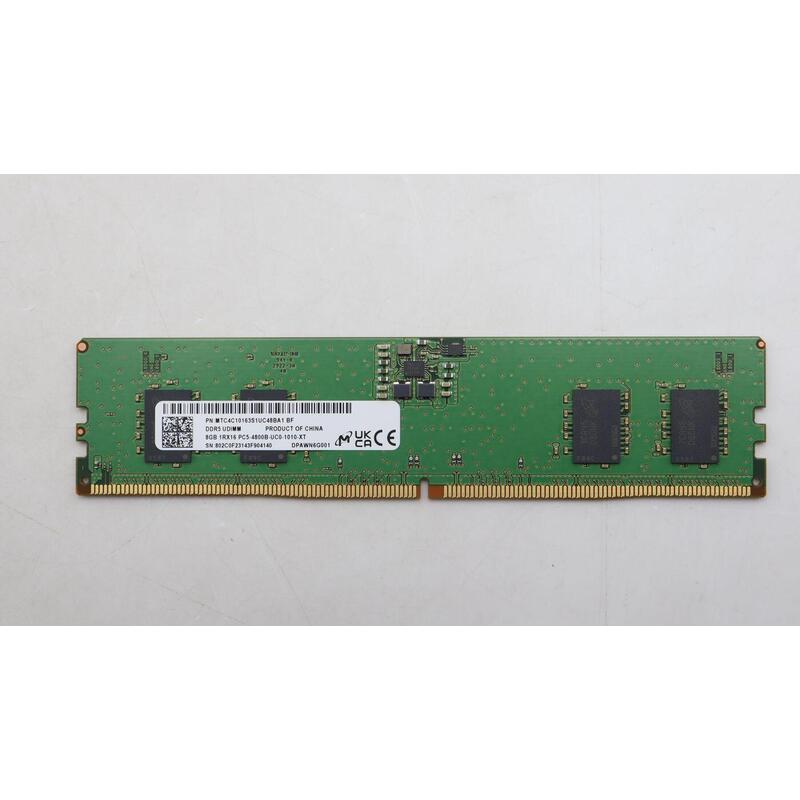 8gb Ddr5 Udimm Memory Module, 4800mt/S