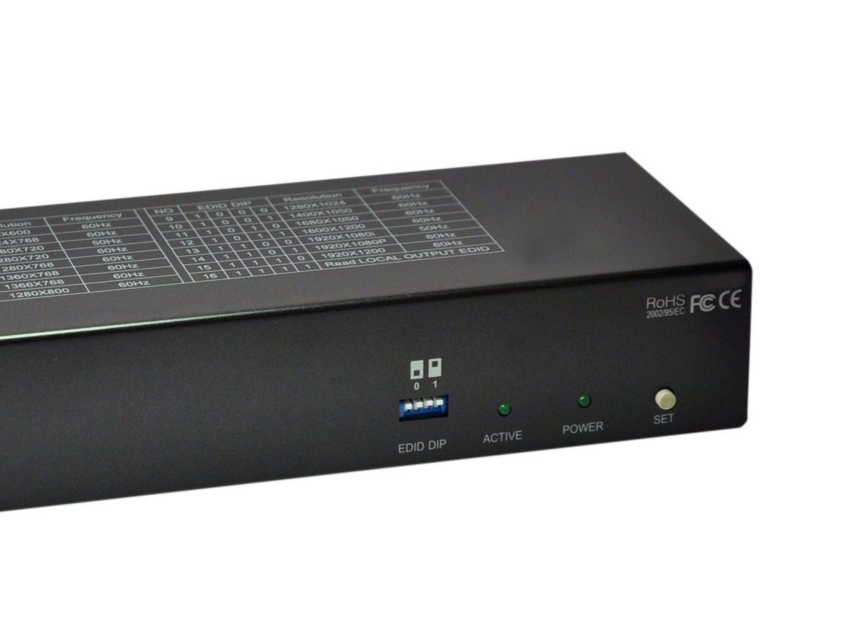 EAN 4015867201831 - LevelOne HVE-9118T extensor audio/video Transmisor de señales AV Negro imagen 4