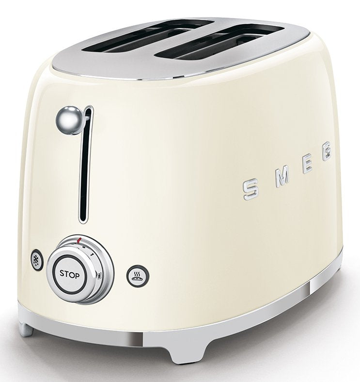 Tostadora Smeg Tsf01creu 2 Rebanada(S) Crema De Color 950 W