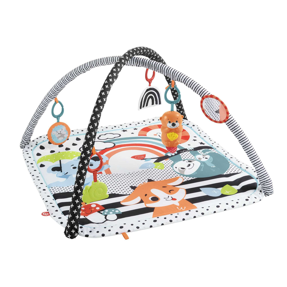 EAN 0194735000319 - Fisher-Price HBP41 gimnasio para bebé y tapete de juego Tela, Plástico Multicolor Gimnasio para bebés imagen 1