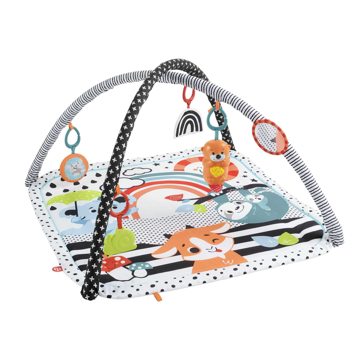 EAN 0194735000319 - Fisher-Price HBP41 gimnasio para bebé y tapete de juego Tela, Plástico Multicolor Gimnasio para bebés imagen 2