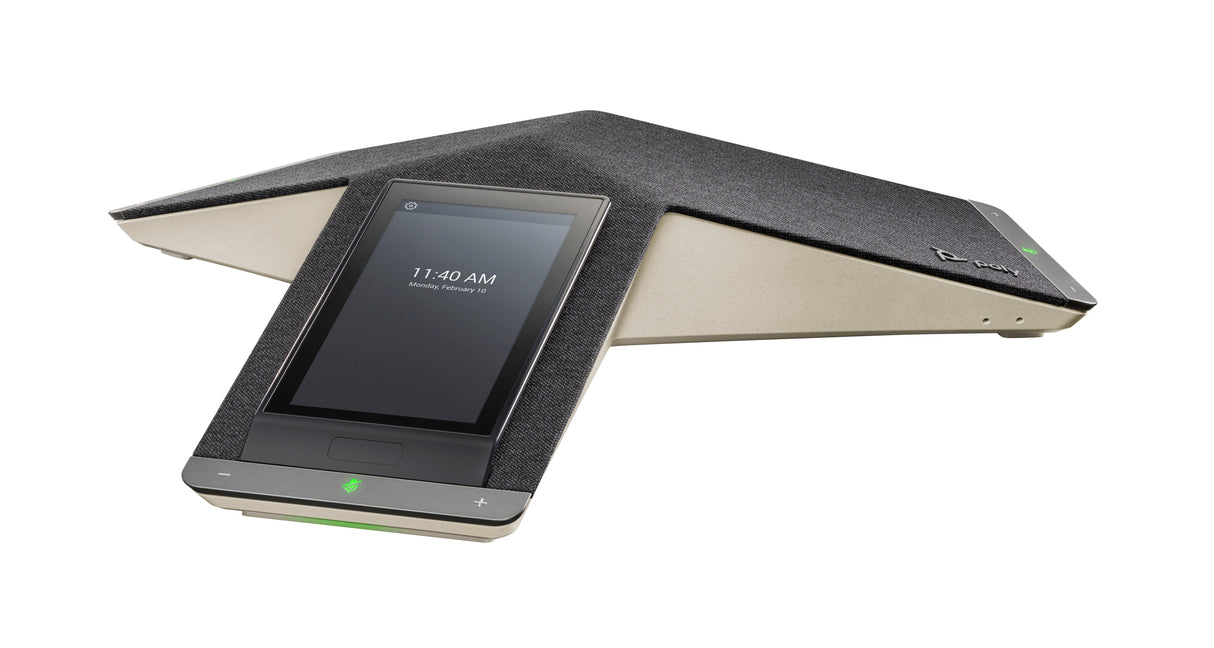 Teléfono Poly Trio C60 Nr Para Microsoft Teams Voip Para Conferencias Con Interfaz De Bluetooth Ieee 802.11a/B/G/N (Wi-Fi) / Bluetooth 4.2 5 Vías Capacidad De Llamadas Sip Srtp Sdp 3 Líneas Negro