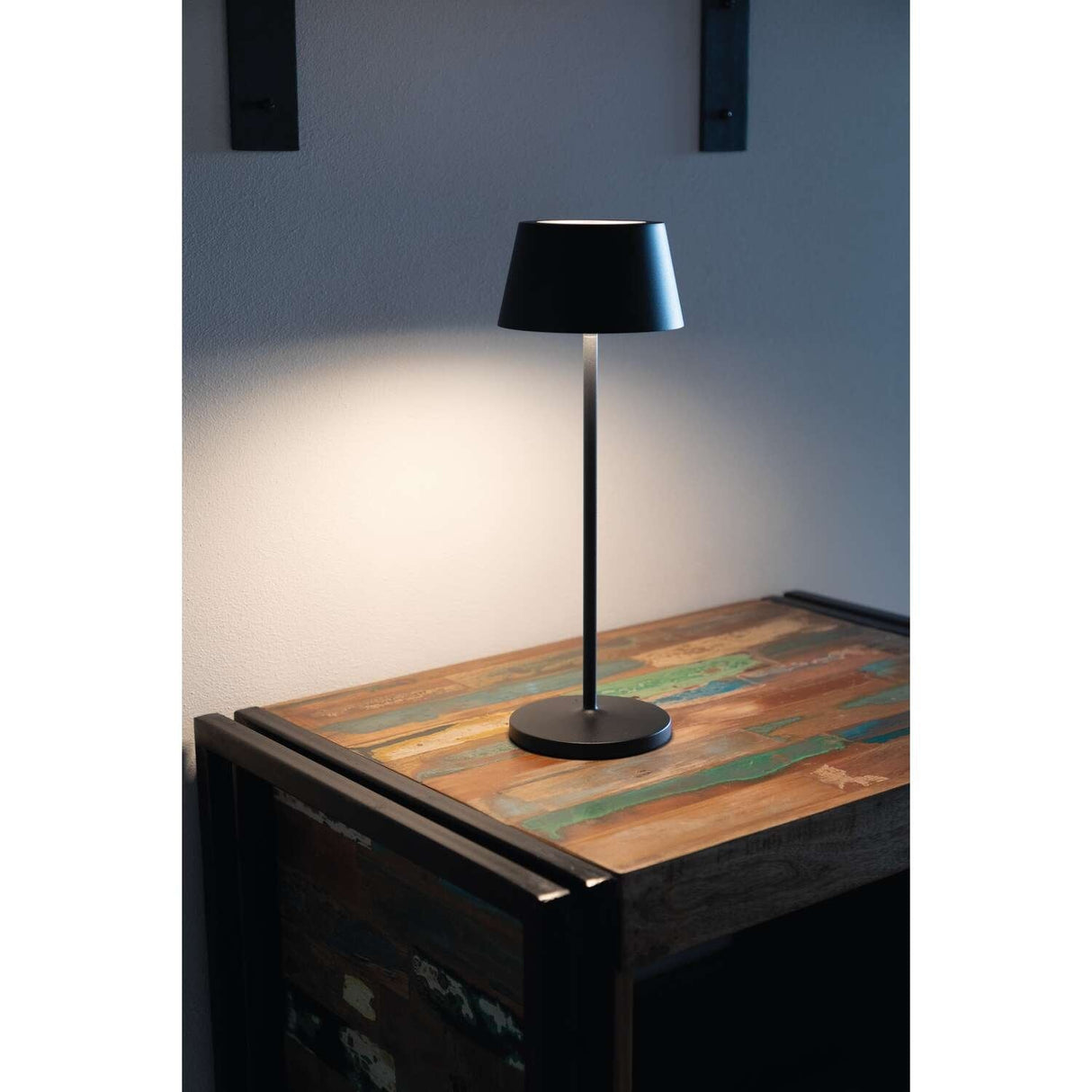 Maul Akku Led-Tischleuchte Maulnina Inkl. Lademation Gris