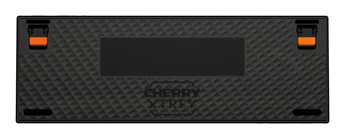 Cherry K5 Pro Tmr Compact, Con Cable, Usb, Mechanischer Switch, Qwerty, Rgb-Led, Negro, Naranja
