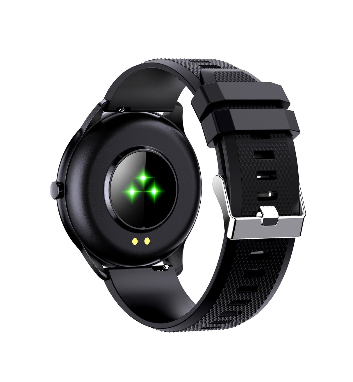 Smartwatch Leotec 1,28" Multisport Wave Negro Pantalla Redonda