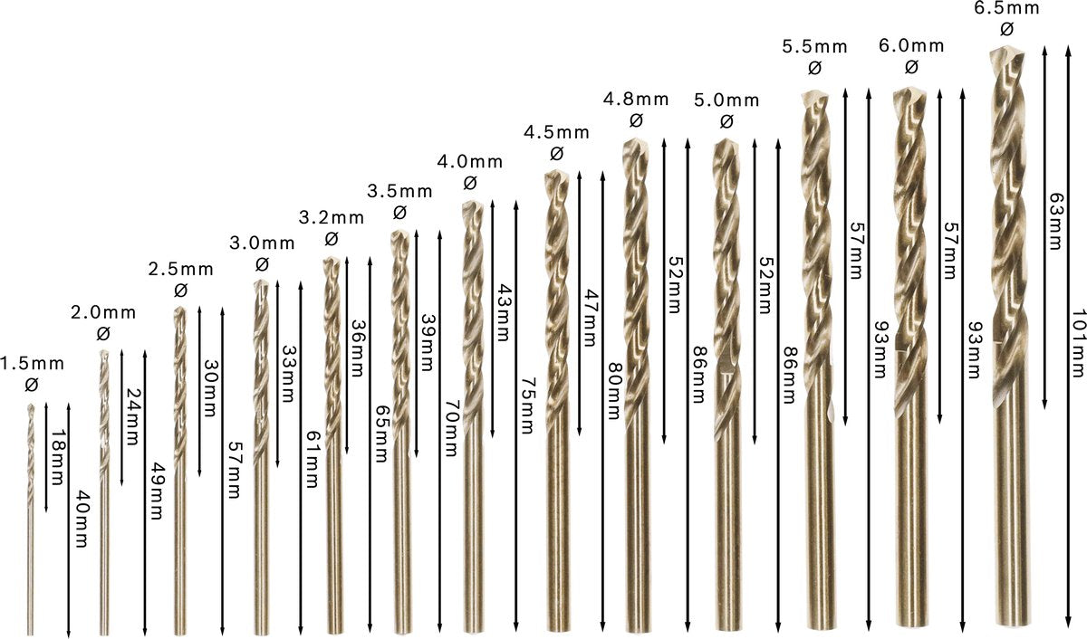 EAN 3165140517065 - Bosch 2 607 019 926 broca Juego de brocas 13 pieza(s) imagen 4