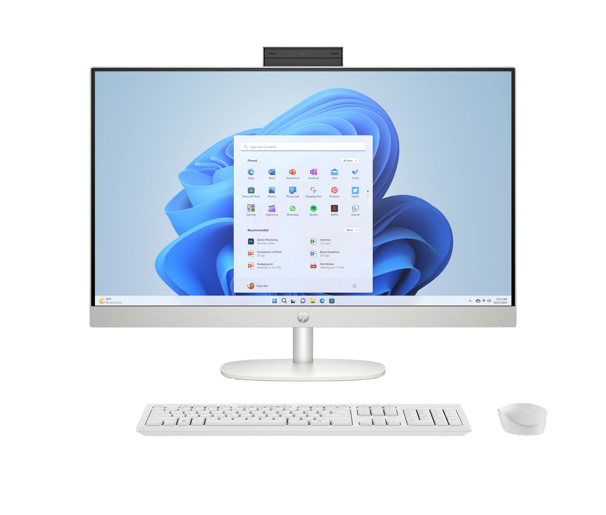 EAN 0198990733401 - HP All-in-One 27-cr0087ns Intel® Core™ i5 i5-1335U 68,6 cm (27") 1920 x 1080 Pixeles PC todo en uno 16 GB imagen 1
