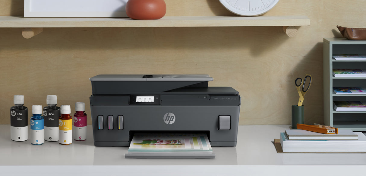 EAN 0192545948258 - HP Smart Tank Plus 655 Wireless All-in-One Inyección de tinta térmica A4 4800 x 1200 DPI 11 ppm Wifi imagen 5