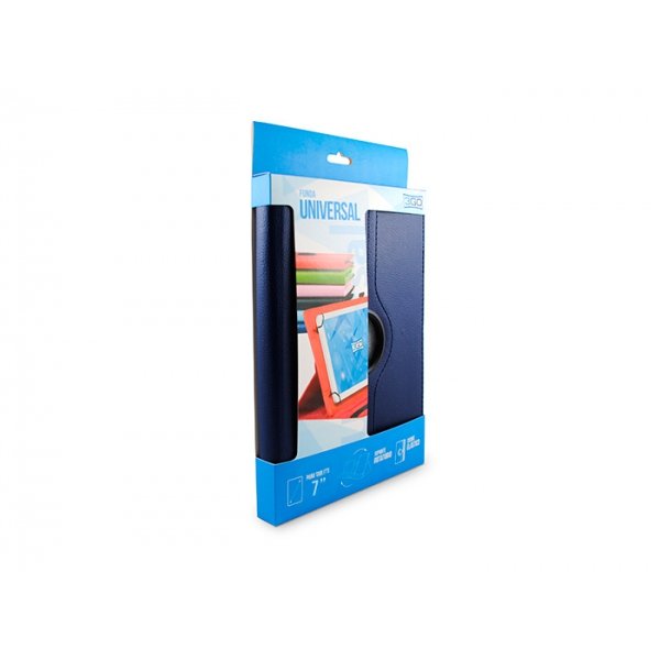 3go Funda Universal Csgt24 Azul,Para Tablets 7"