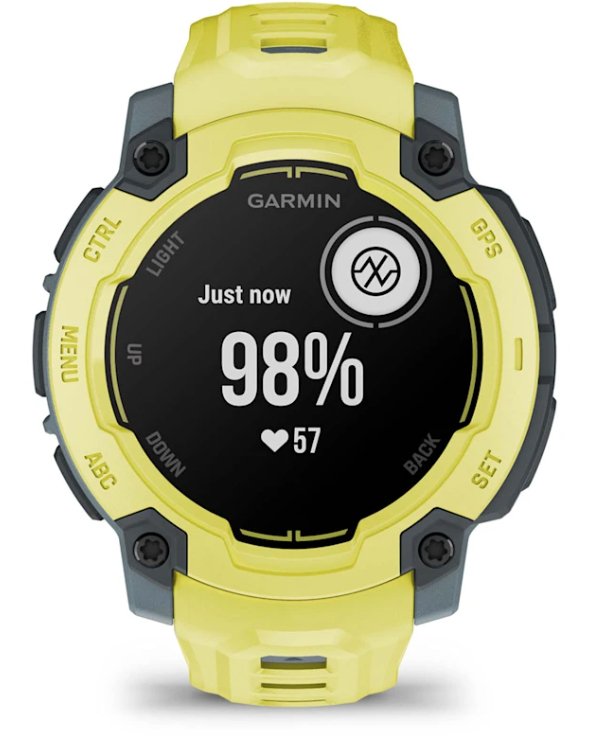 Smartwatch Garmin Instin E 45mm Amarillo Correa Silicona Amarilla