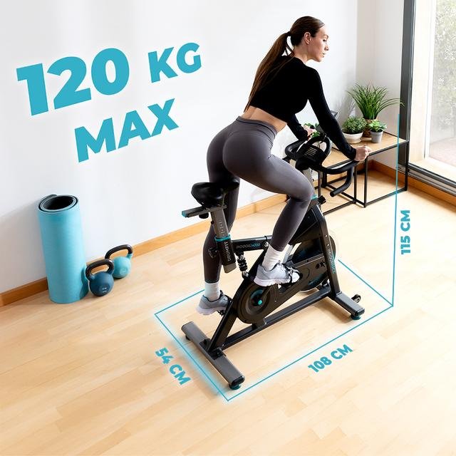 EAN 8435484072458 - Cecotec DrumFit Indoor 24000 Race Sprint Bicicleta de ejercicio imagen 10