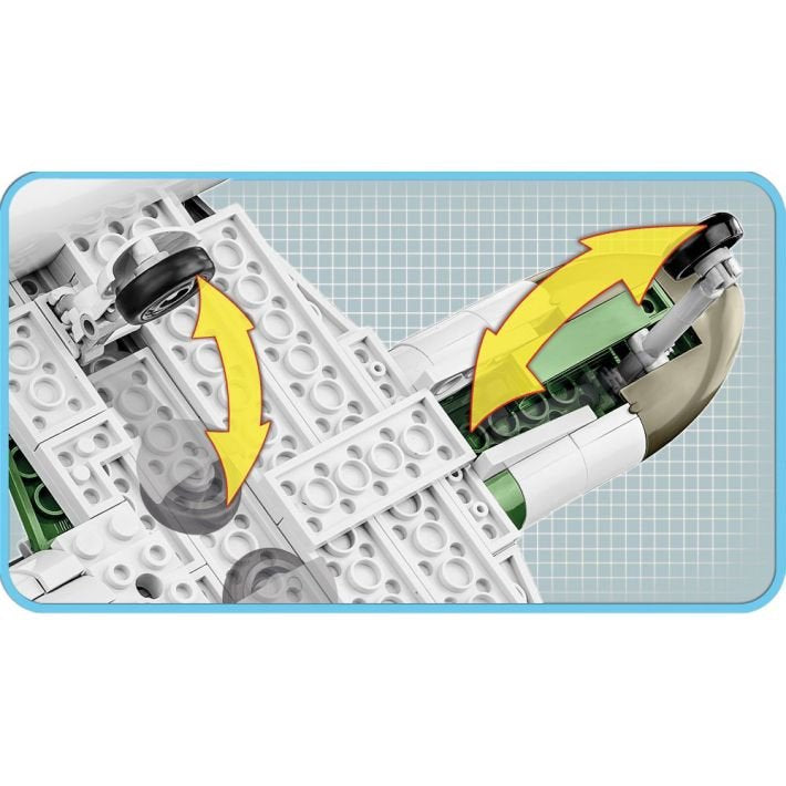 EAN 5902251057213 - COBI Messerschmitt Me262 A-1a imagen 5