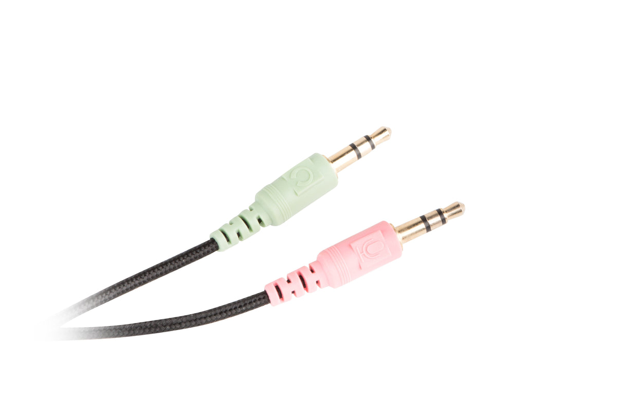 Natec Genesis Hm34x Auriculares Diadema Negro, Rojo