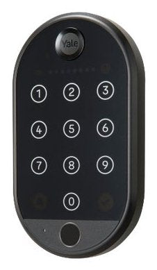 Yale 05/303000/Bl Smart Keypad 2 - Teclado Numérico Con Lector De Huellas Dactilares Negro